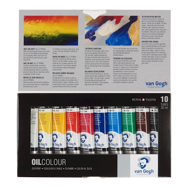 VAN GOGH Lack Starterset, 10x20 ML