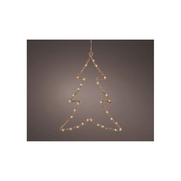 Lysende LED Dekorativt Træ Indendørs 34 X 46 Cm