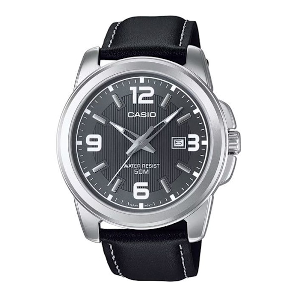 CASIO Collection MTP-1314PL-8AVEF miesten kello - Nahkaranneke - Musta kellotaulu - Kvartsikoneisto - Analoginen näyttö Pengar