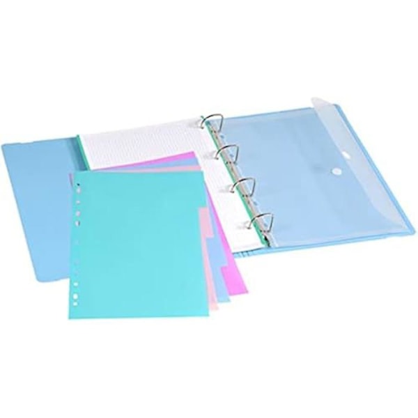 Carchivo Carpeblock - CARCHIVO - PP Foam Soft Pastel - 4 ringe - 35 mm - Flerfarvet mångfärgad