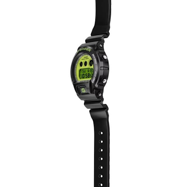 Casio Ur - Mænd - DW-6900RCS-1ER - Sort Plast - 48mm - 20 bar Svart