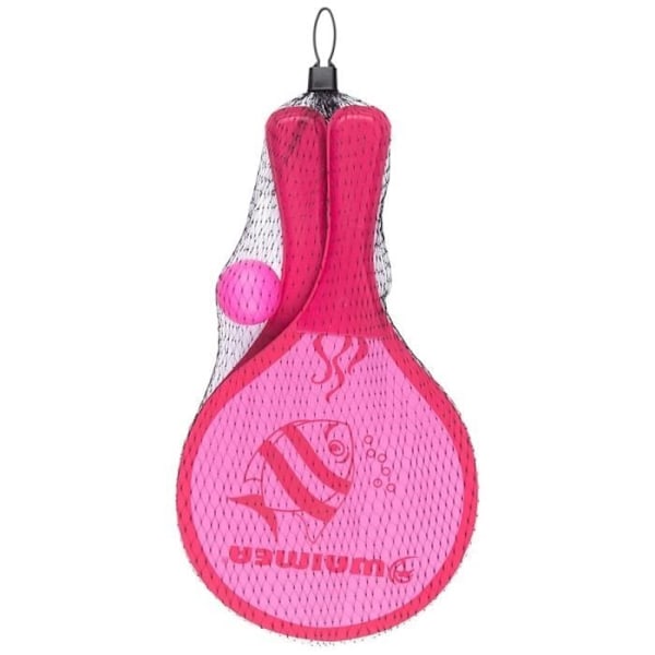 Strandspel - WAIMEA - Djurbadboll i 3 rosa delar - Blandat - 2 racketar, 1 boll Blå