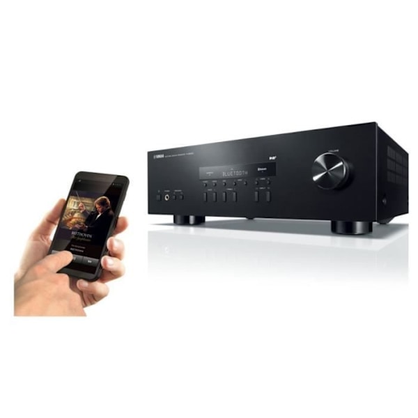 Ampli-tuner Hi-Fi YAMAHA R-S202D BL - 2 x 100 W - Tuner DAB+ - Bluetooth - Kaiuttimet A/B