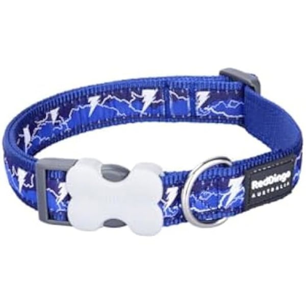 Hundhalsband - RÖD DINGO - Blixt - Flerfärgad - 20-32 cm - 23 x 4,2 x 1,8 cm Flerfärgad