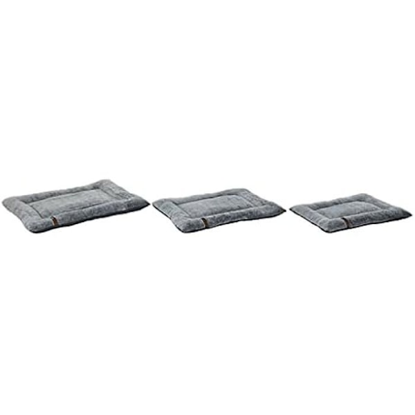 Säng för husdjur - DKD Heminredning - Standard - Grå - 69x86x7 cm - För medelstora hundar grå