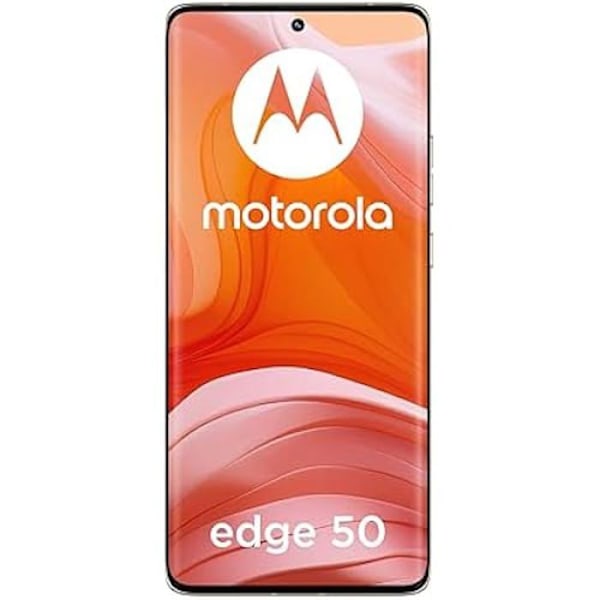 Älypuhelin - Motorola - Edge 50 - 12 Gt RAM - 512 Gt - 50MP kolmikamera - IP68 - 6,67" polED 120 Hz Peach Fuzz