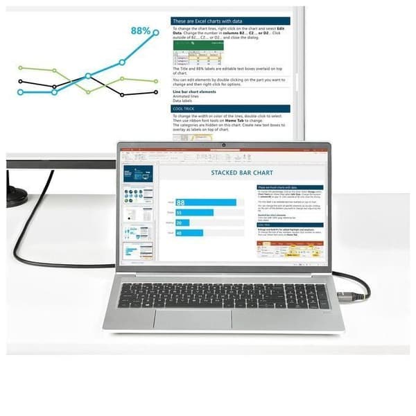 HDMI-kabel - StarTech.com - 4m - Ultra HD 4K 60Hz - HDR10 - ARC