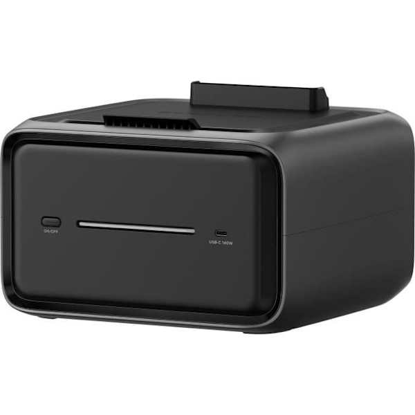 Intelligent extra batteri - EcoFlow - RIVER 3 Plus EB600 - LiFePO4-batteri 572 Wh för bärbar elstation Svart