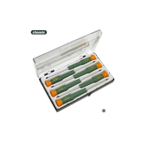 GENERIC - 6 kpl Torx-tarkkuusruuvimeisselin sarja Djmt Mota