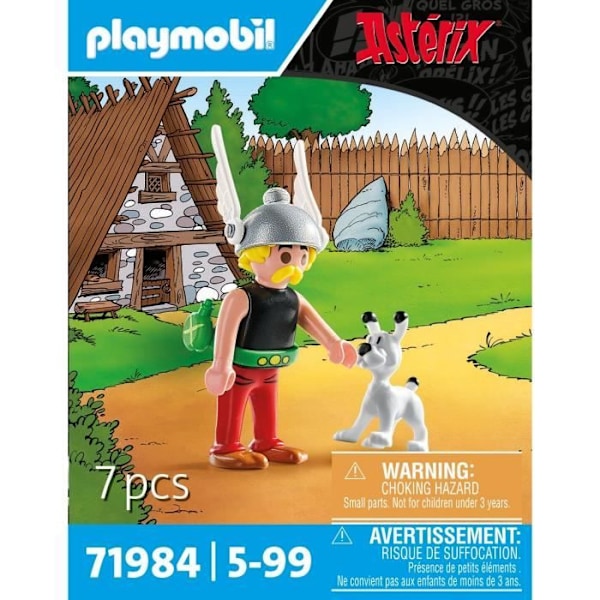 PLAYMOBIL 71984 Astérix & Idéfix, Astérix, Figurer från serietidningen, Från 5 år Flerfärgad