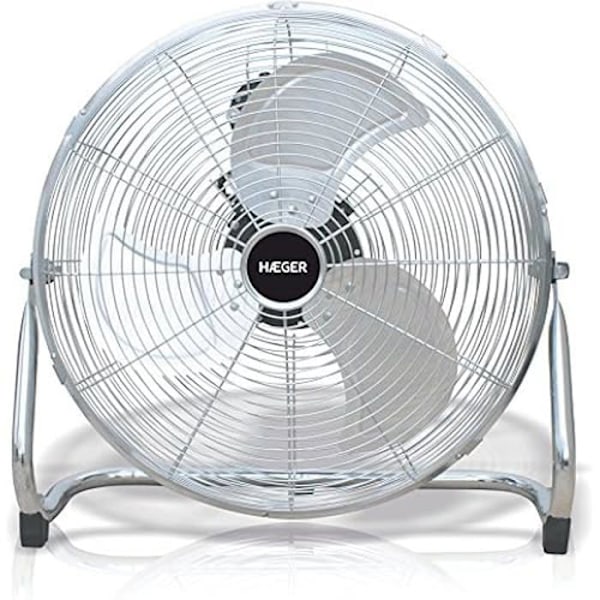 HAEGER Ny Tornado industriel piedestal ventilator - 3 hastigheder - 90W - 45cm
