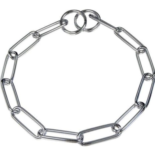Chokehalsband - Herm Sprenger - 62 cm - Kromstål - För långhåriga hundar - Vattentålig