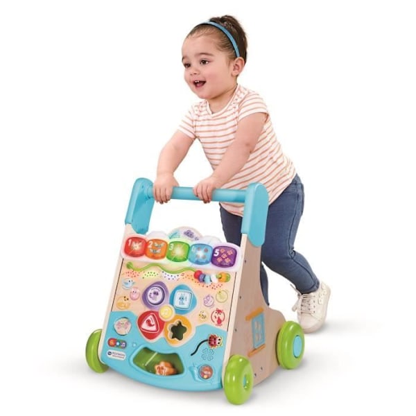 VTECH SUPER TROTTER NATURE INTERACTIVE (LEKSAK MED FSC® CERTIFIERAD TRÄDEL) mjuk och naturlig