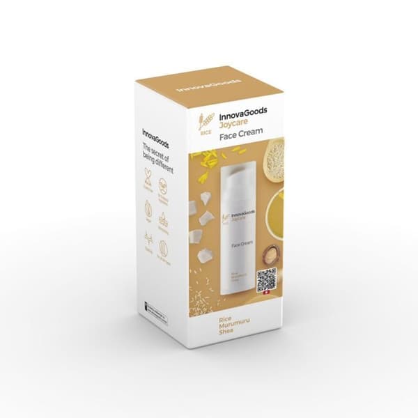 InnovaGoods Rice Joycare ansiktskräm Vit