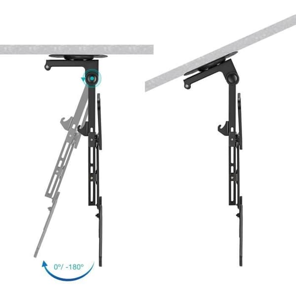 Support loft - TOOQ - LPCE1123TSLI-B - 23-55 tommer - VESA 400x400 mm - Sort