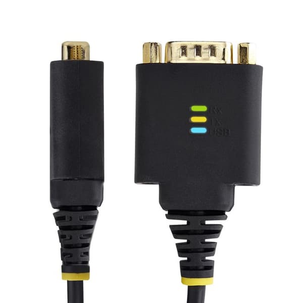 USB-sovitinjohto - STARTECH - DB9 - USB 2.0 - 30 cm - Musta