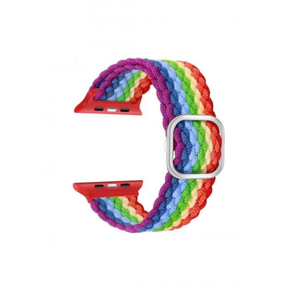 Älykello-ranneke - KSIX - Apple Watch 38/40/41 mm - Sateenkaari Sort