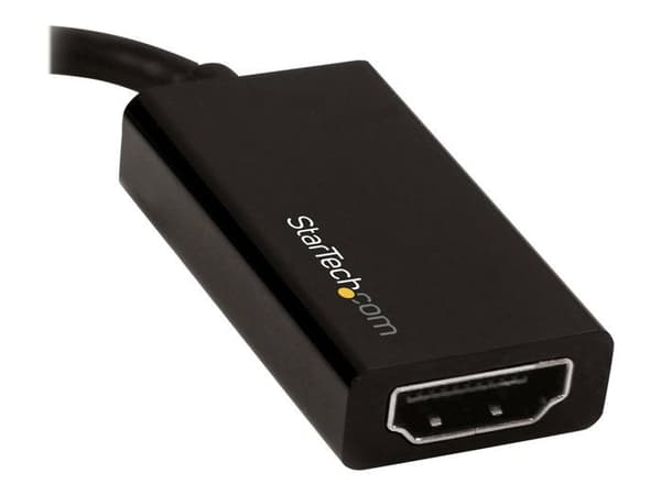 Mini DP - HDMI - STARTECH - Muunnin - Ultra HD 4K - Musta - N/M