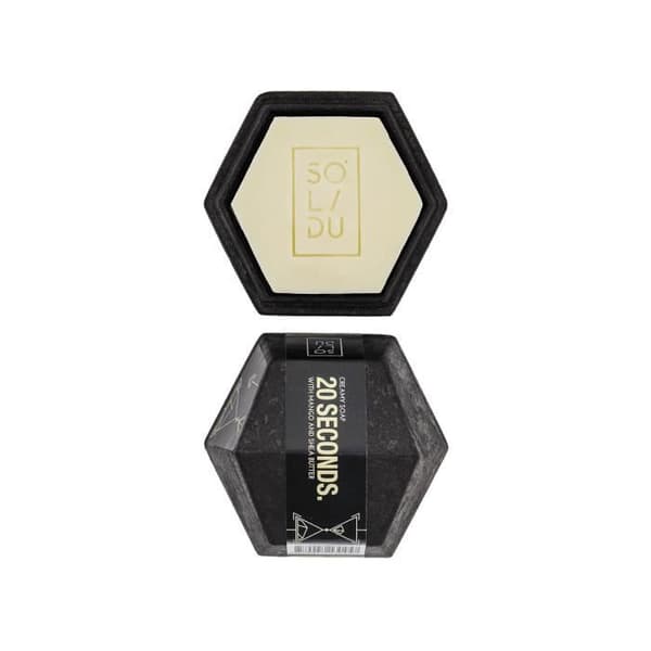 Savon en pain - SOLIDU - 20 Sekunder - 55 g - Mixte - Voksen Sort