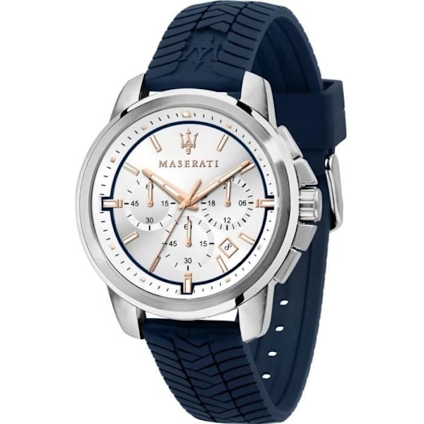 Ur - Maserati - R8871621013 - Rustfrit stål - Multifunktionel - Analog Svart silver