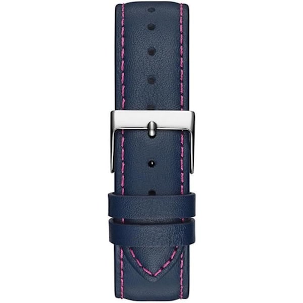 Klocka - Guess - Clearly GW0480L1 - Kvarts - Blå läder - 36 mm Mångfärgad Flerfärgad, blå