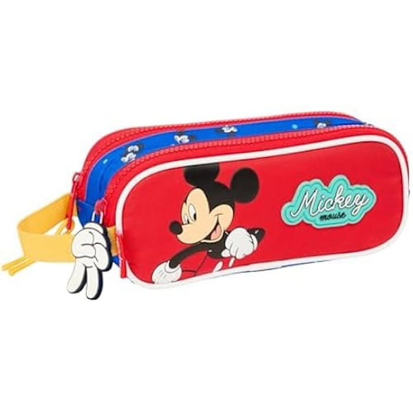 Trousse Dubbel Barn - SAFTA - Mickey Mouse God Dag - Bekväm - Mångsidig - Hög kvalitet