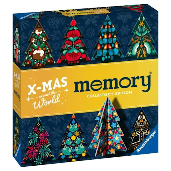 Ravensburger - Collectors' memory®Jul - Et første edukativt spil, der kombinerer observation, association og hukommelse - Fra 6 år - 22350 Flerfarvet