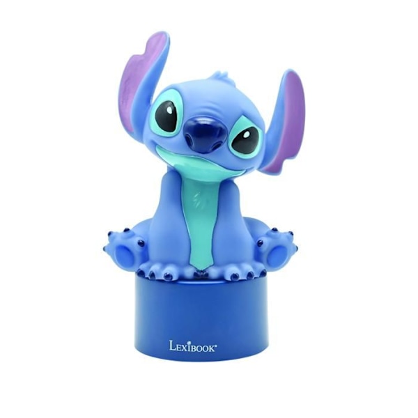 Nattelys med Stitch BLÅ