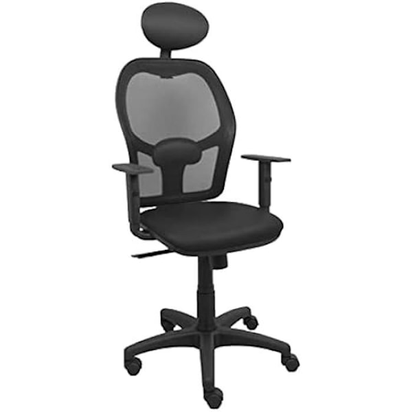 Piqueras y Crespo 8436586629045 Kontorstol med sengegavl, sort, standard Svart
