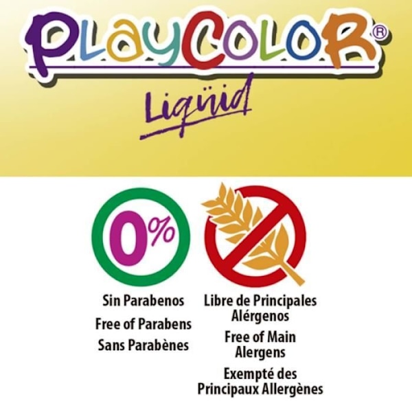 LEGEFARVE - Sæt med 12 potter BASIC flydende gouachemaling - 40 ml. assorterede farver TU Sortimenter