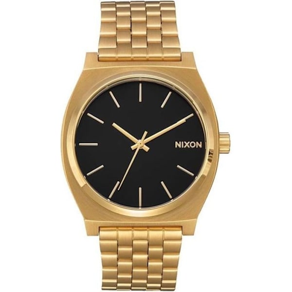 Mieskello - NIXON - Time Teller - Teräshihna - Kvarts - Musta Keltainen sort