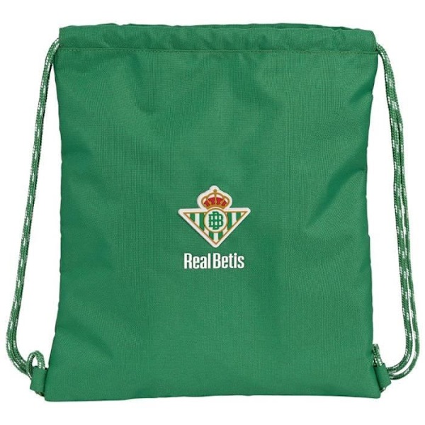 Sac - SAFTA - REAL BETIS BALOMPIE - Grön - Återvinningsbar - Fodrad innerficka med dragkedja grön