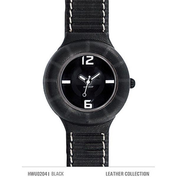 Ecrin - HIP HOP - HWU0204 - Urtegn i læder - Sort rem - 32mm Svart