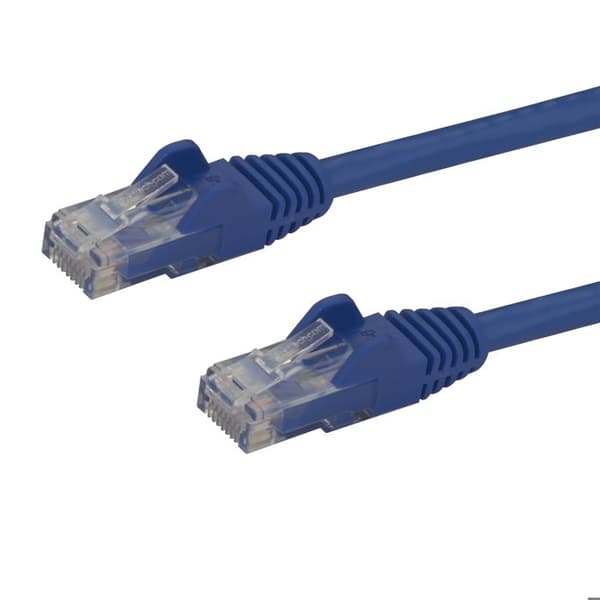 STARTECH Cat6 Gigabit UTP-netværkskabel - Hookless - 10 m - Anti-Snag RJ45 Ethernet-ledning - Han / Han Patch-kabel - Sort