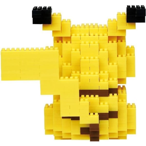 Kivihahmo - BANDAI - NANOBLOCK - Pokémon - Pikachu Deluxe Gul