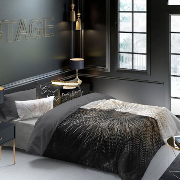 Peitto - Naturals - Broadway - 150 x 220 cm - 100% Puuvilla - Korkealaatuinen Painatus