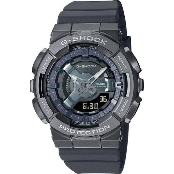 Casio Watch - Naiset - GM-S110B-8AER - Vedenpitävä 20 Atm - Kaksoisnäyttö Grå