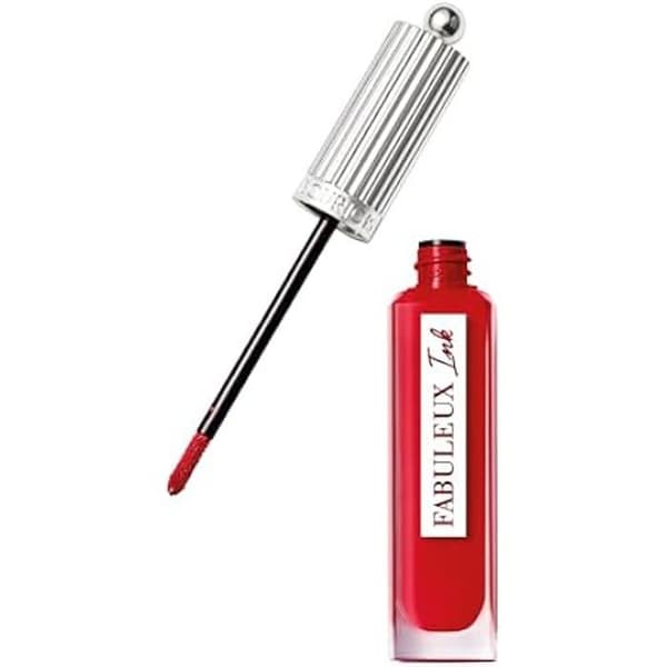 Læbestift - BOURJOIS - Fabuleux Ink Lacquer - 04 Cherry Cute - 3.5ml - Satiné Shiny 04 - Cherry Cute