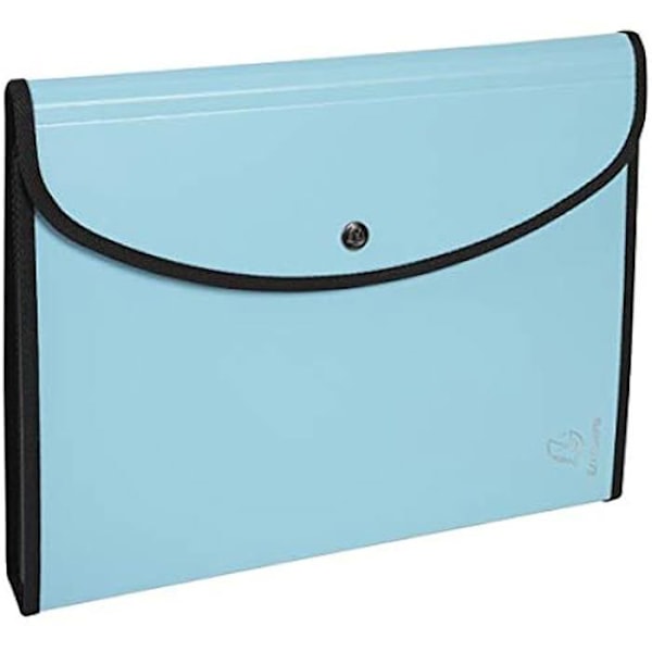Trieur folio - EXACOMPTA - Ref. 56660E - 6 zippede lommer - Forstærket rum - Let og holdbar