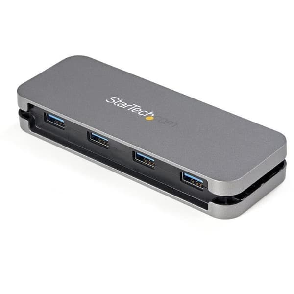 USB Hub - STARTECH.COM - HB30CM4AB - 4 Porte USB-A - Busstrøm - 5Gbps