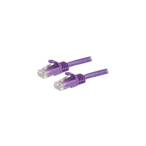 Cat6 Gigabit UTP netværkskabel uden krog 15m - STARTTECH - Lilla