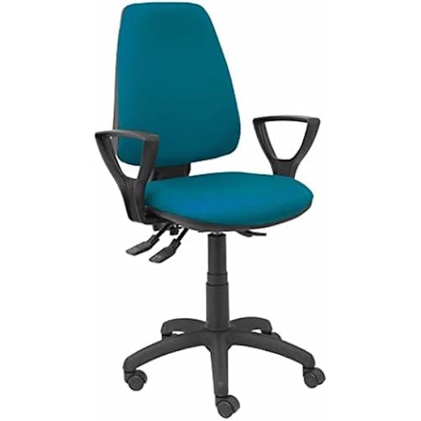 Kontorsstol - PIQUERAS Y CRESPO - 14ASB429B8RN - Ergonomisk - Justerbar i höjdled - Bensingrön Färg