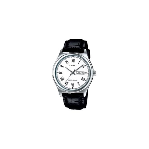 Ur - CASIO - MTP-V006L-7B - Kvarts - Læder - Analogisk Visning