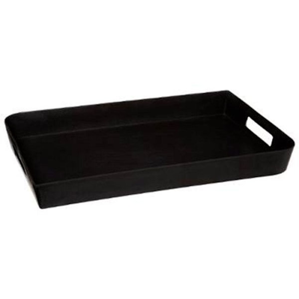 Tjänsteplatta "Modern" 45cm Karamell Kolgrå