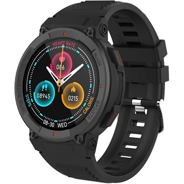 Bluetooth GPS-kellot musta