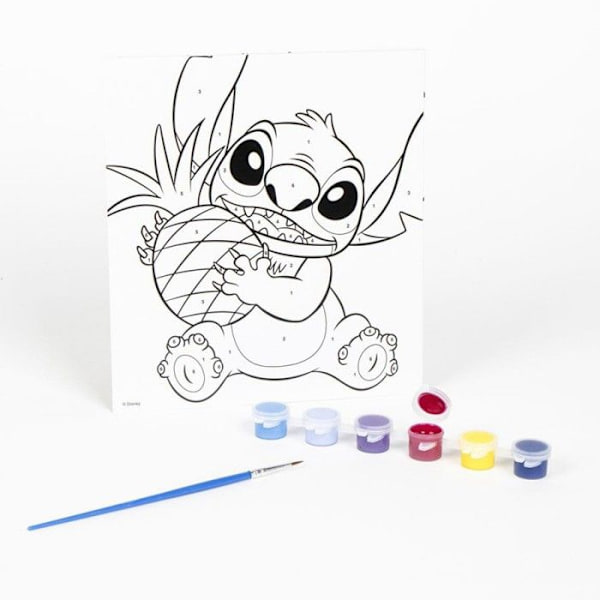 Sæt Maleri efter Numre Stitch Disney
