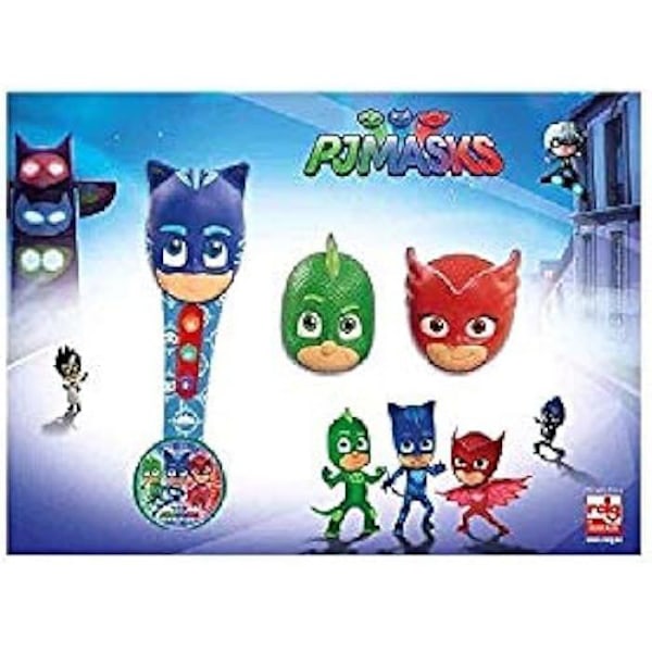 Handmikrofon - REIG - PJ Mask - Flerfärgad - 3 huvuden - Från 3 år Flerfärgad
