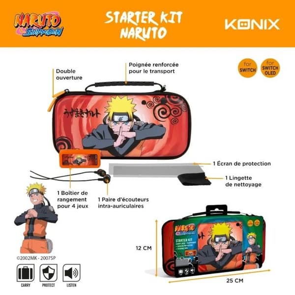 Konix Naruto Jutsu Starter Kit-Lisävaruste-KYTKIN Multifarvet