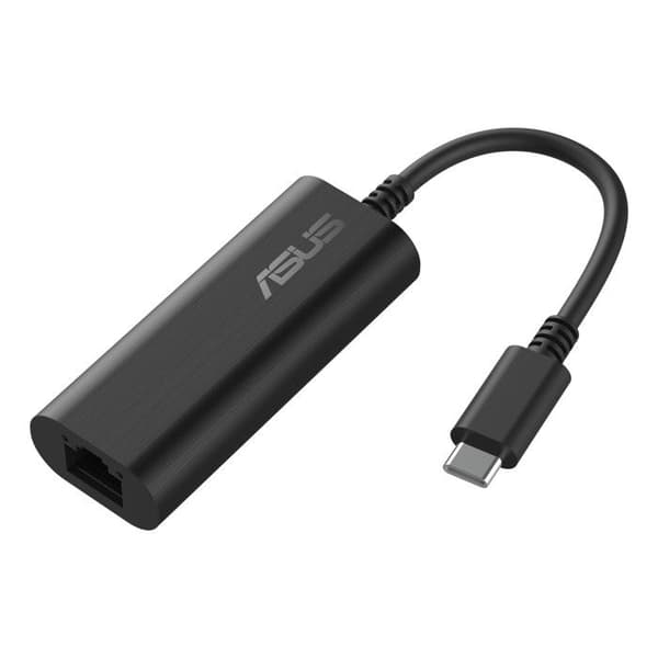 Ethernet-adapteri - ASUS - USB-C2500 V2 - 2.5 Gigabit - USB 3.2 Gen 1 - Musta