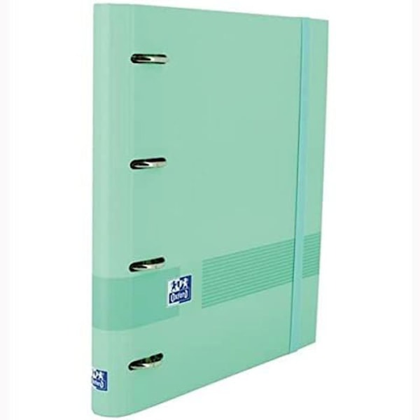 Ringbind - OXFORD - S8414575 - Flerfarvet - Mål 5,16 x 26,49 x 32,23 cm - Med ringe Flerfärgad